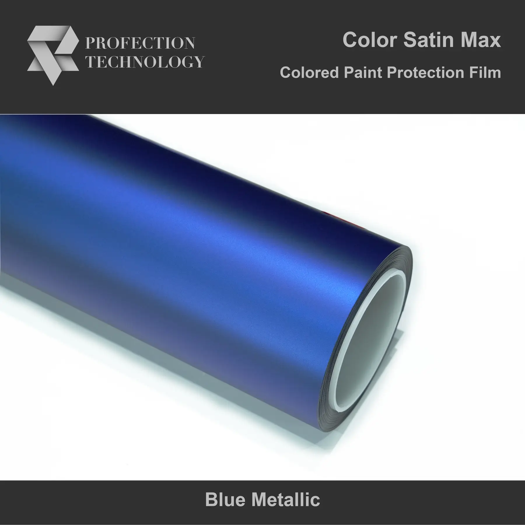 Profection blue metallic Max satin paint protection film roll