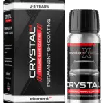 System X crystal SS 65 ML ceramic coating bottle and packaging for automotive protection