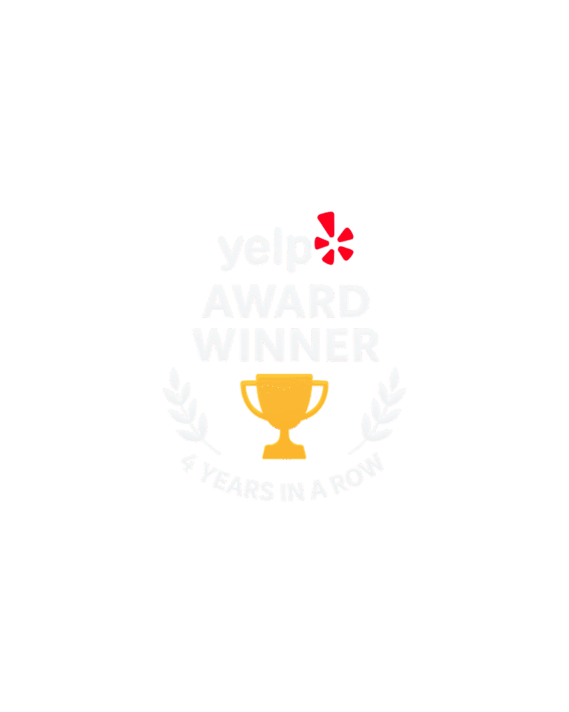 cda autostyling awarded 4 years in a row from yelp as a top tier business